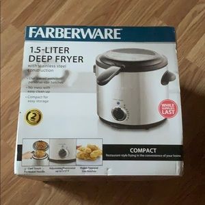 farnerware never used deep fryer